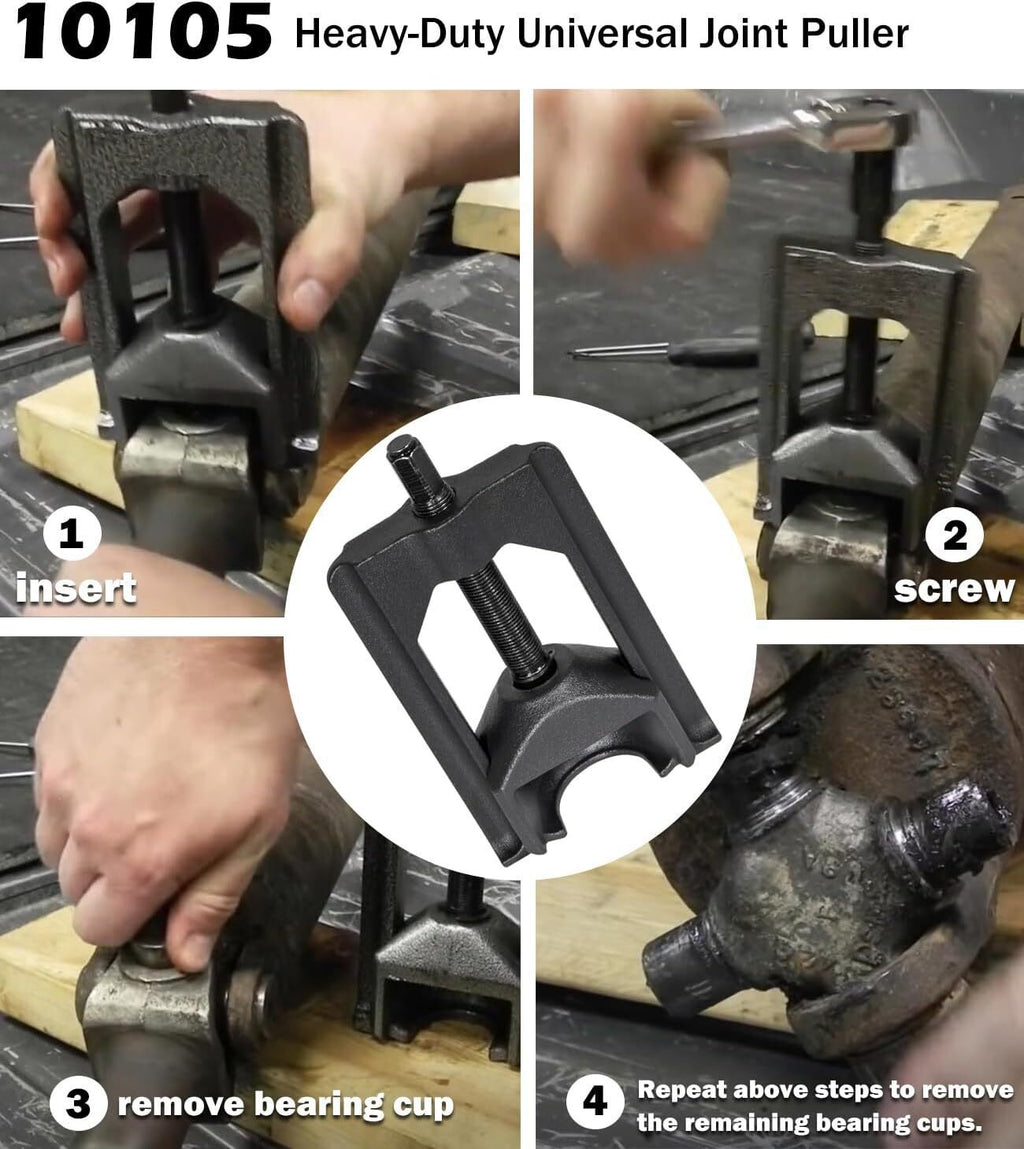 10105 Heavy Duty Universal Joint Puller Press Removal U-Joint Tool 1.0" to 1.25"