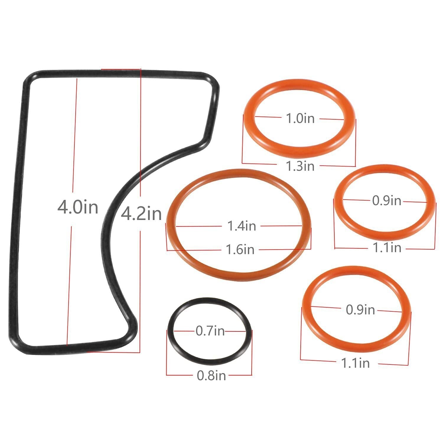 For MerCruiser Bravo 1 2 3 Outdrive Bell Housing Install Gasket Kit 16755Q1