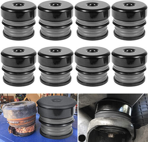 Silicone Body Mount Bushing Kit for Ford F250 F350 2008-2016 Super Duty Crew Cab