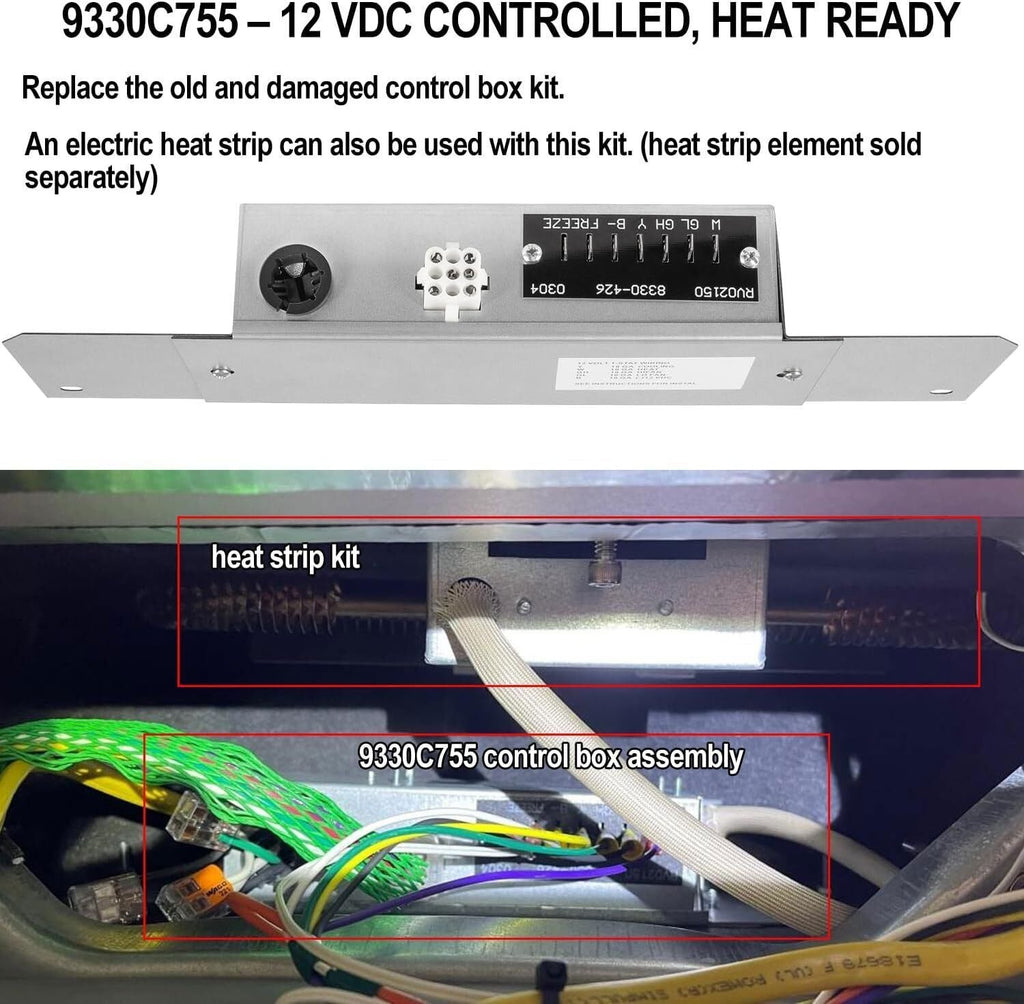 for Coleman Mach 15 RV Air Conditioner Heat Ready AC Control Box Kit 9330C755