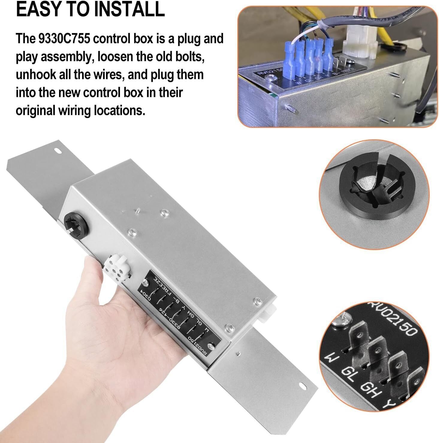 for Coleman Mach 15 RV Air Conditioner Heat Ready AC Control Box Kit 9330C755
