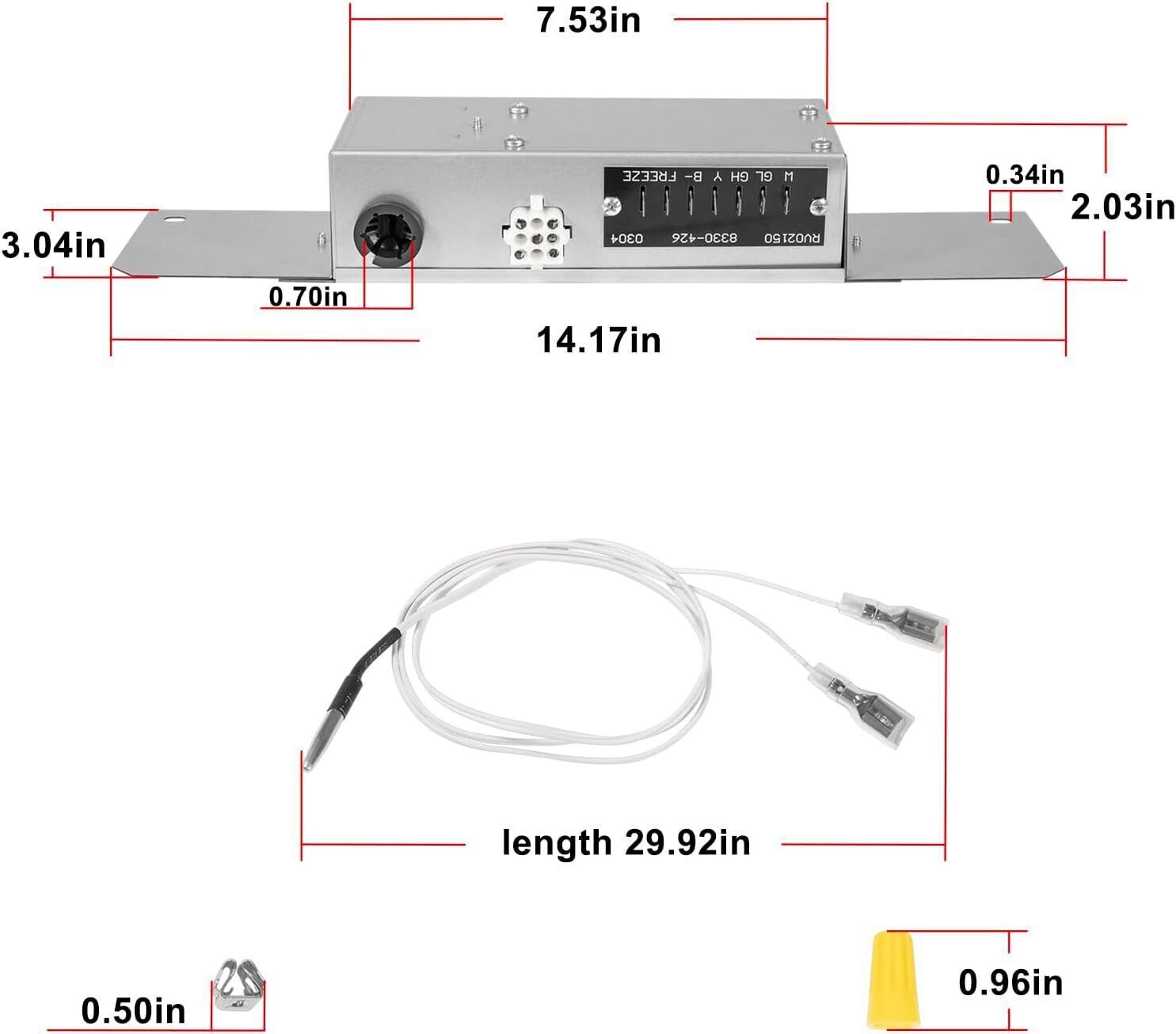 for Coleman Mach 15 RV Air Conditioner Heat Ready AC Control Box Kit 9330C755