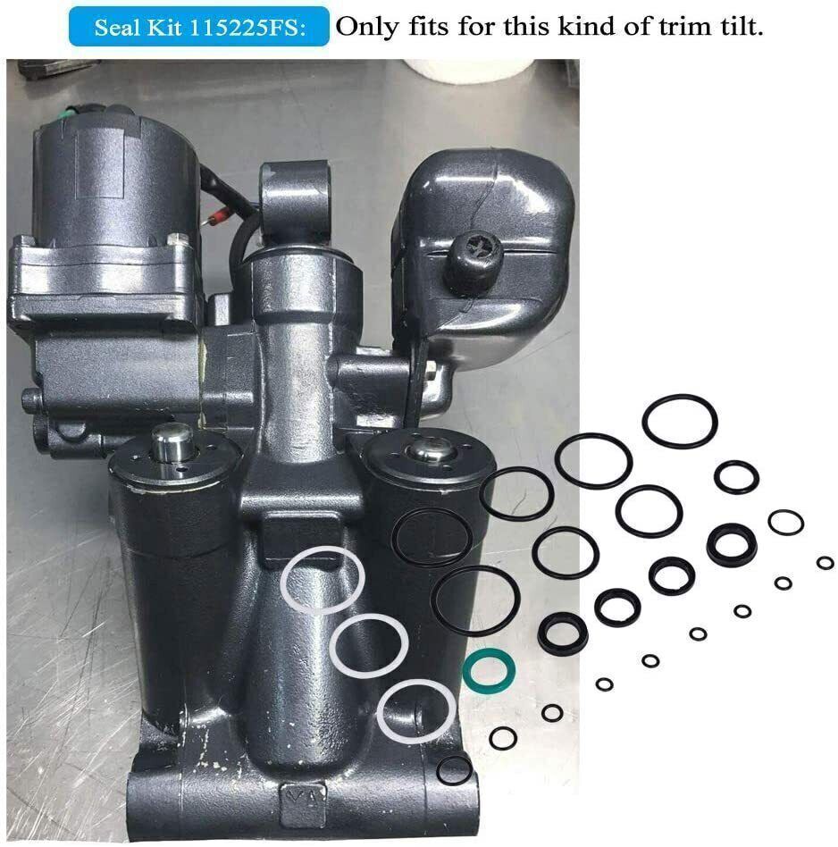 115225FS Seal Kit Trim/Tilt Cap +Trim/Tilt Pin Wrench MT0006 & MT0009 for Yamaha