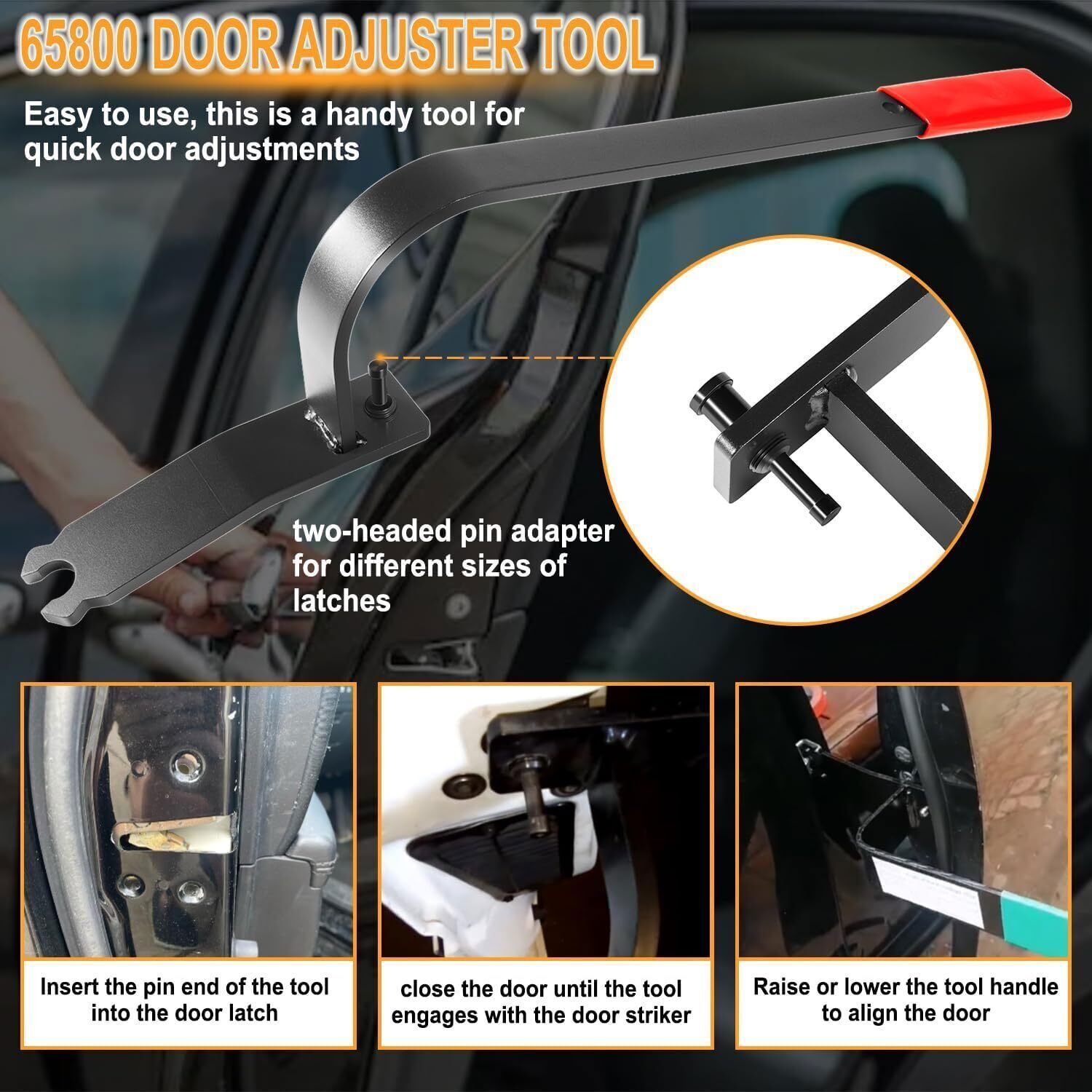 Door Adjuster Aligning Tool 65800 Auto Collision Repair Tool For Most Cars