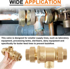 For Watts 9D-M2 3/4 Inch Backflow Preventer Dual Check Valve 0061888