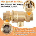 For Watts 9D-M2 3/4 Inch Backflow Preventer Dual Check Valve 0061888