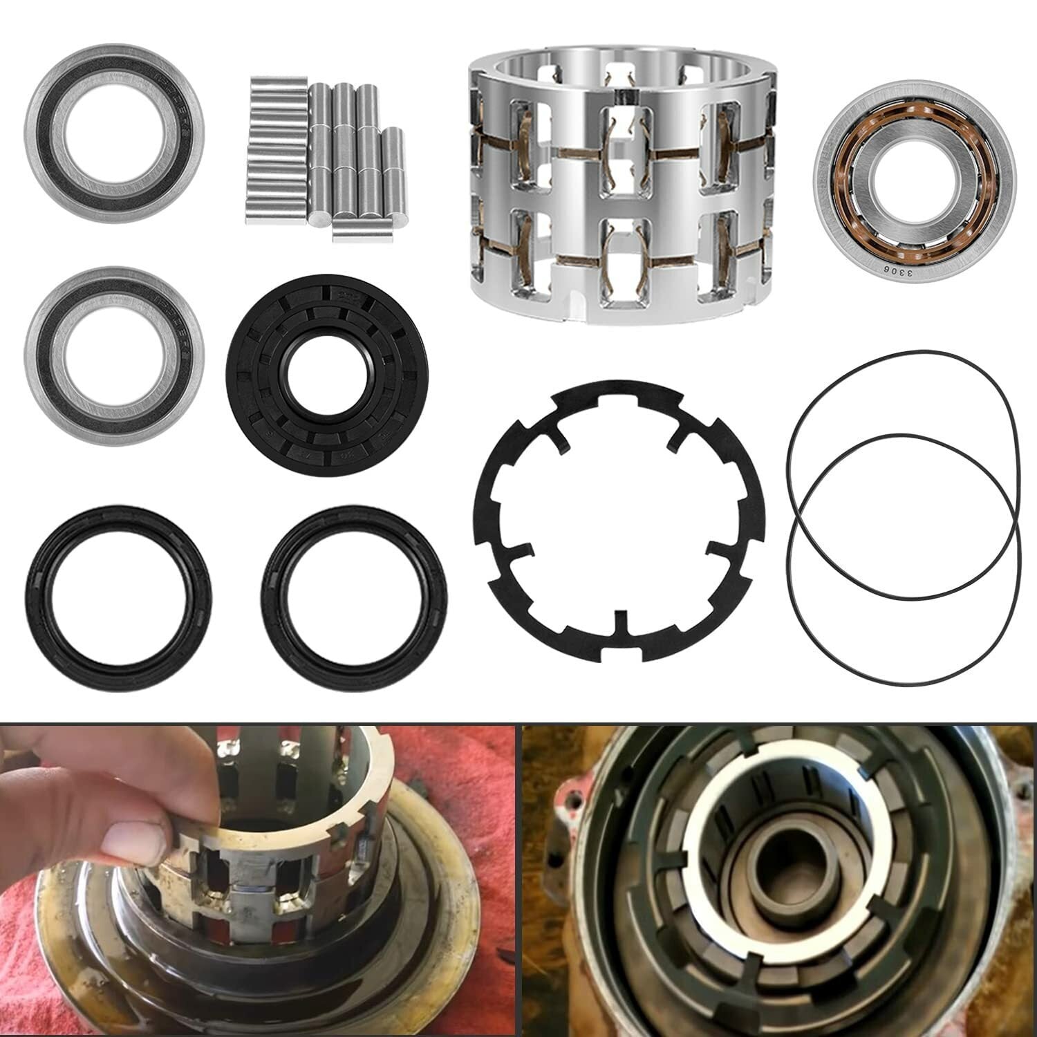 For Polaris Front Diff Rebuild Kit Sprague Armature Plate Ranger RZR 570 800 900
