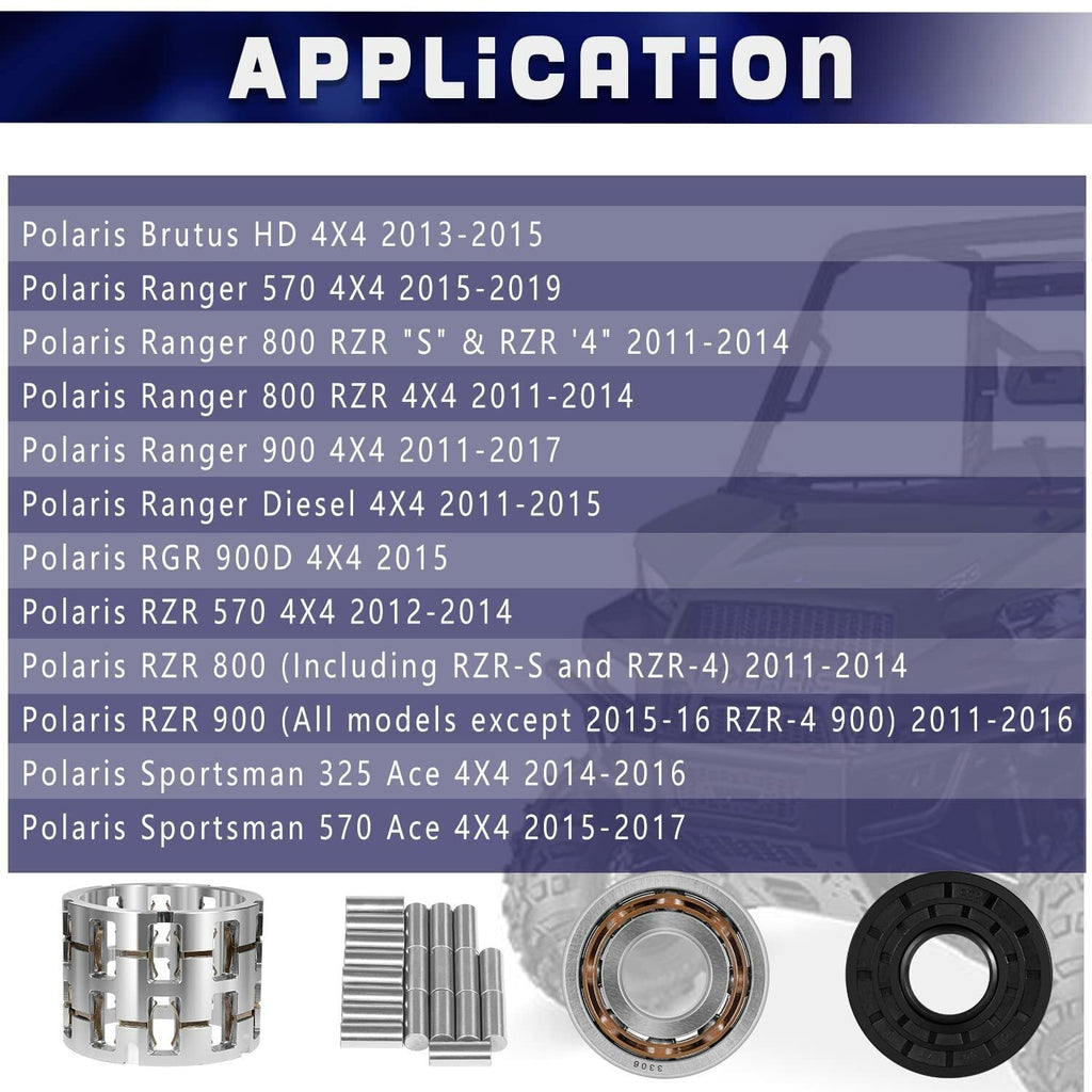 For Polaris Front Diff Rebuild Kit Sprague Armature Plate Ranger RZR 570 800 900
