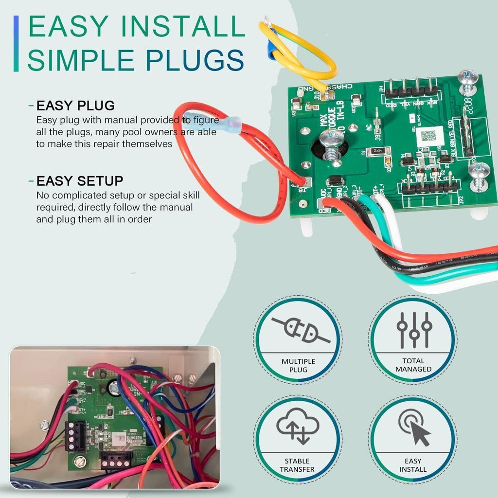521218 521593 Load Center SCQ Surge Board for Pentair Intellitouch/Easytou