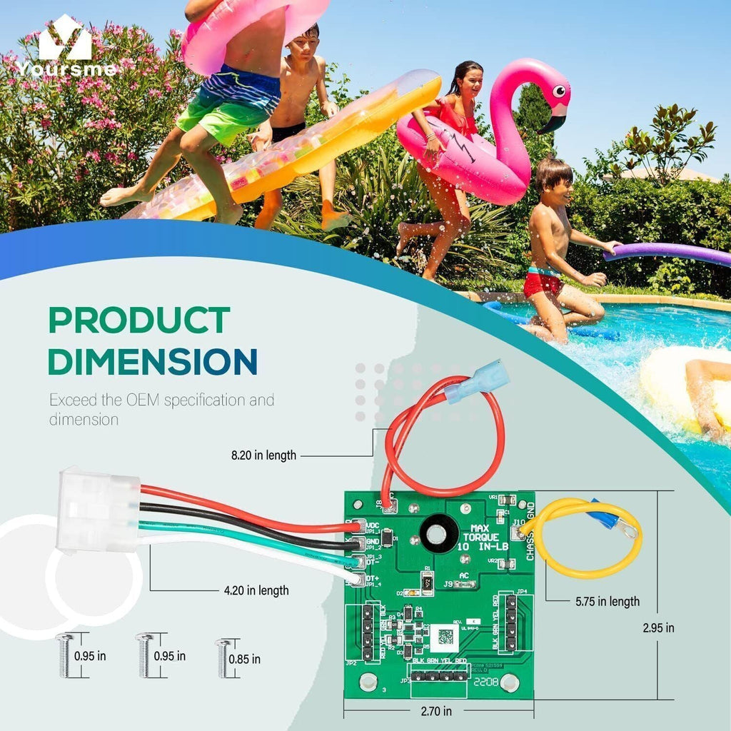 521218 521593 Load Center SCQ Surge Board for Pentair Intellitouch/Easytou
