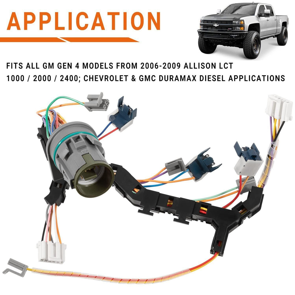 Internal Wire Harness for Allison Transmission 7 Solenoid Type 6 Speed 2006-2009