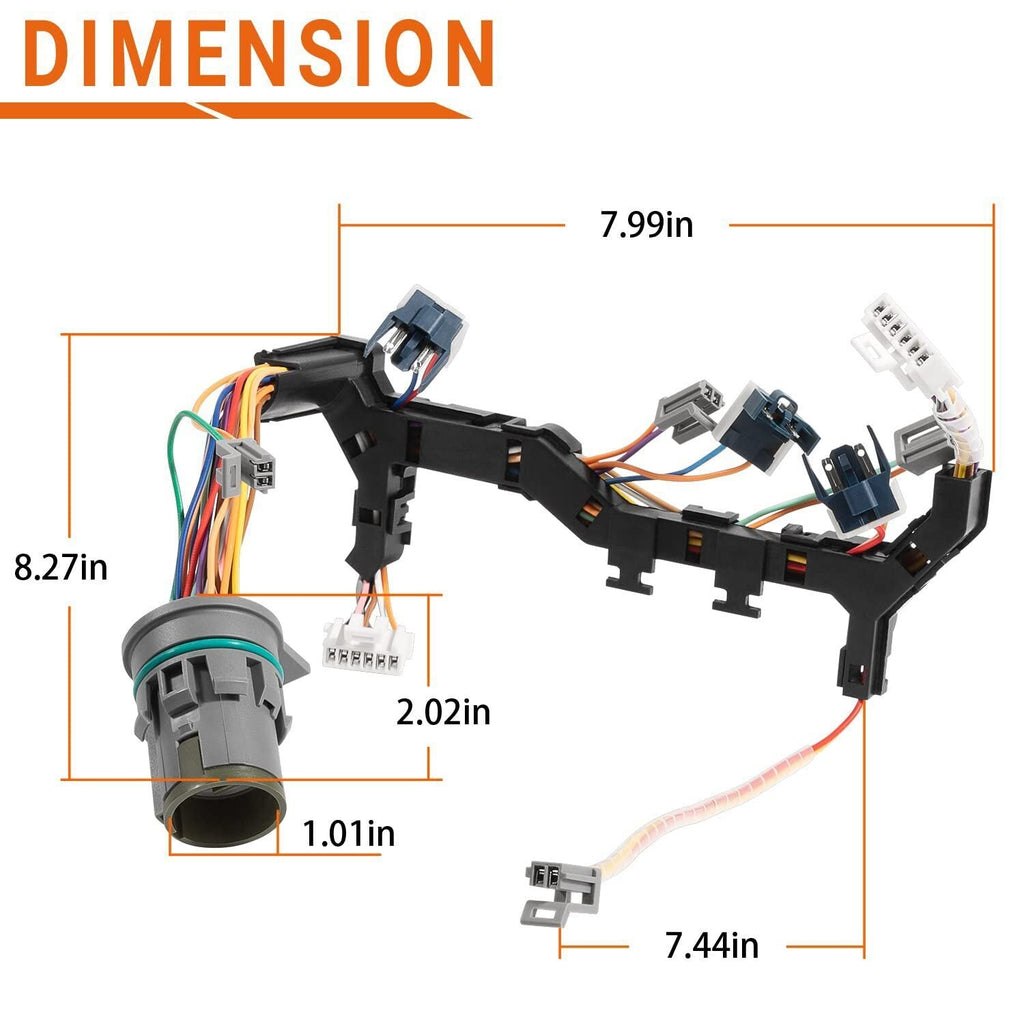 Internal Wire Harness for Allison Transmission 7 Solenoid Type 6 Speed 2006-2009