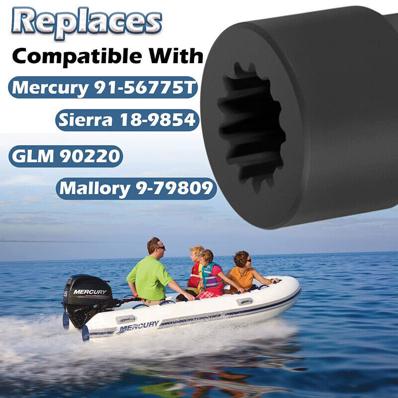 Drive Shaft Adapter for Mercury Mercruiser Alpha One 90220 18-9854 91-56775T