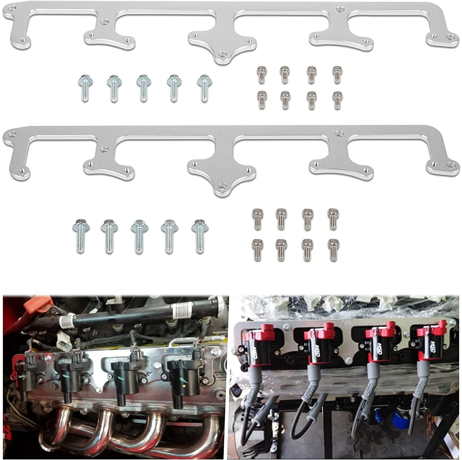 Truck Side Bolt Coil Brackets Mount Valve Cover for 5.3L LS 19005218 D585 LSX