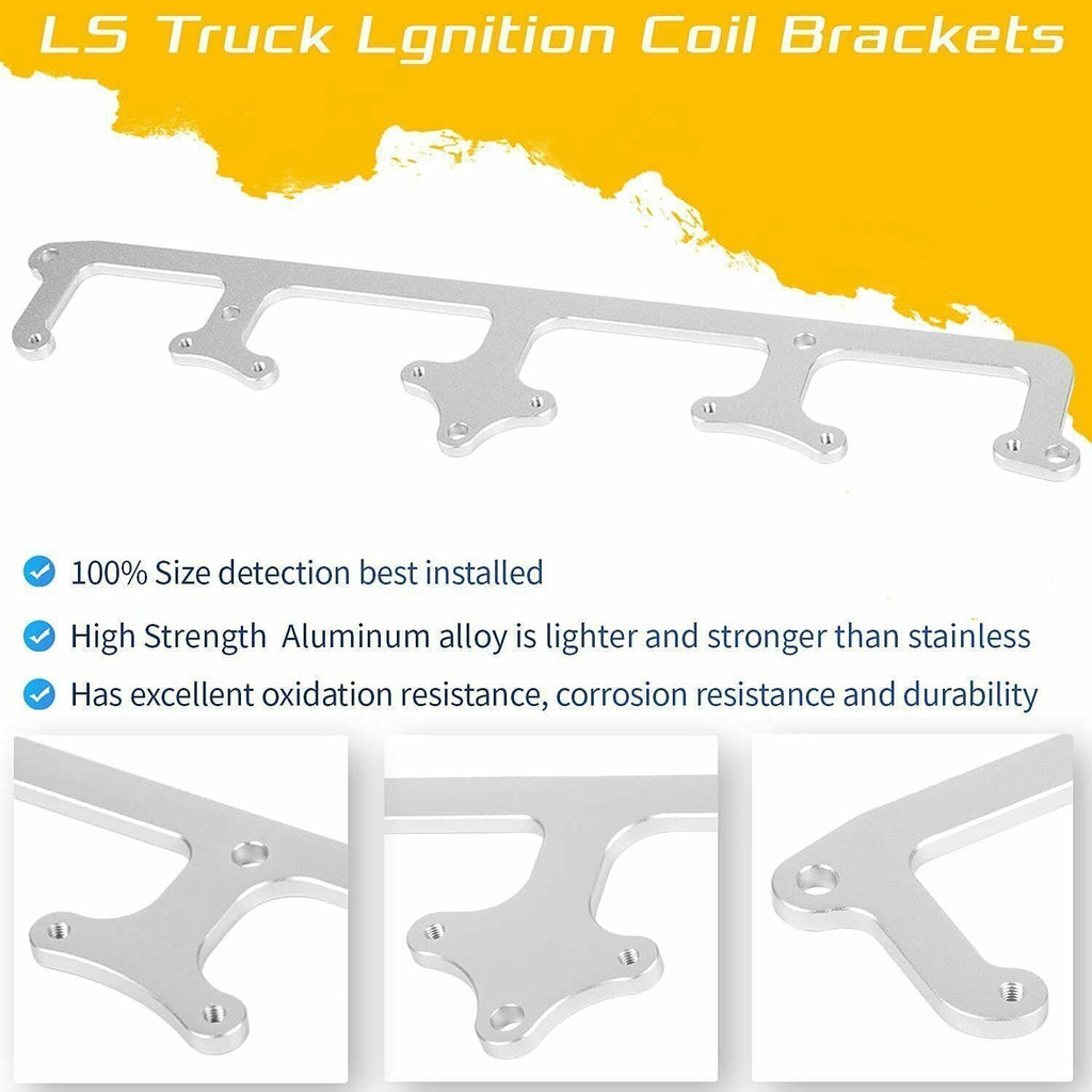 Truck Side Bolt Coil Brackets Mount Valve Cover for 5.3L LS 19005218 D585 LSX