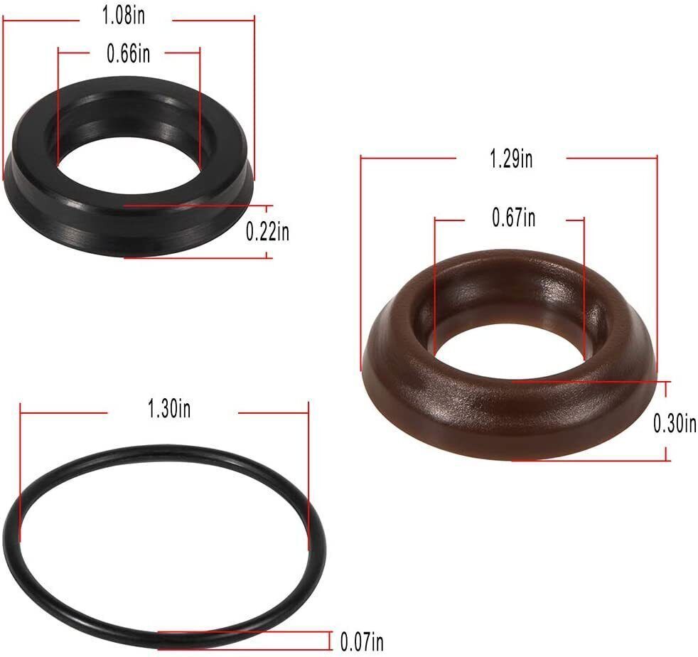 AR1857 Seal Packing Kit 18mm XR Annovi Reverberi Pressure Washer Pump RK RKA RKV