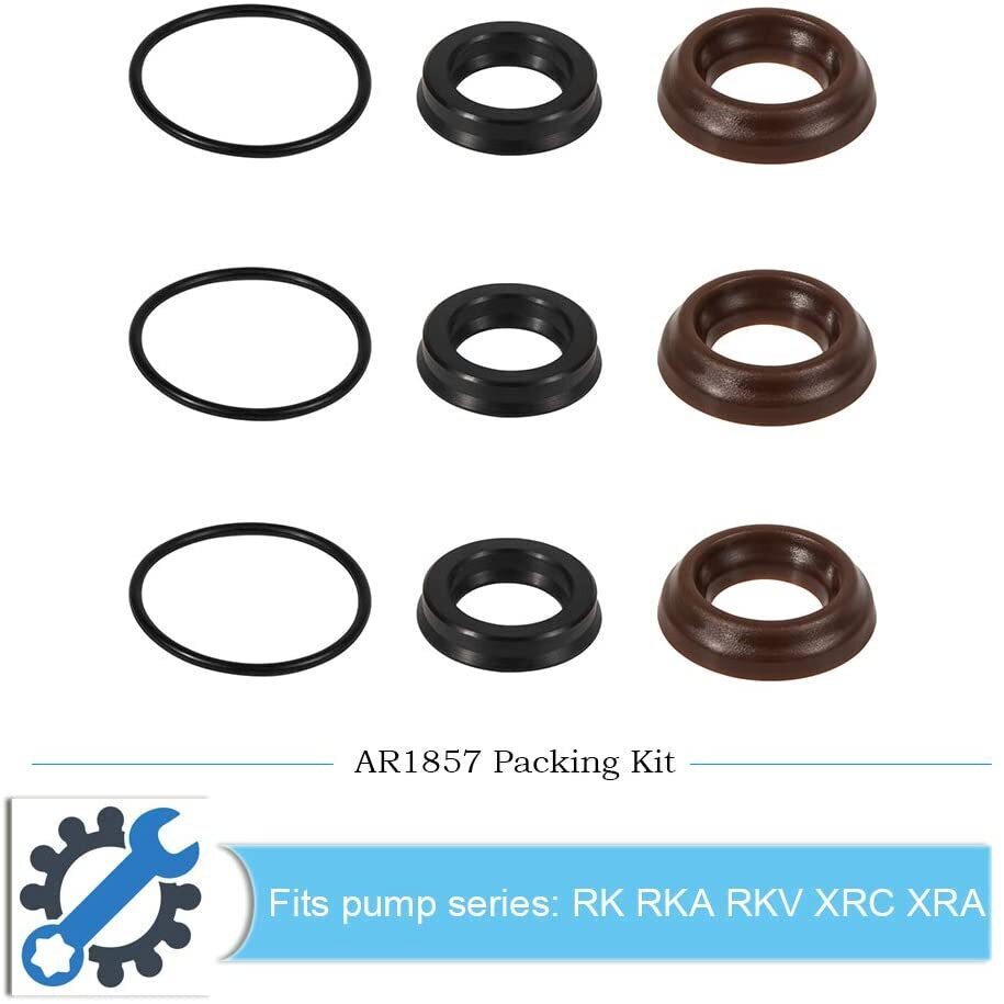 AR1857 Seal Packing Kit 18mm XR Annovi Reverberi Pressure Washer Pump RK RKA RKV