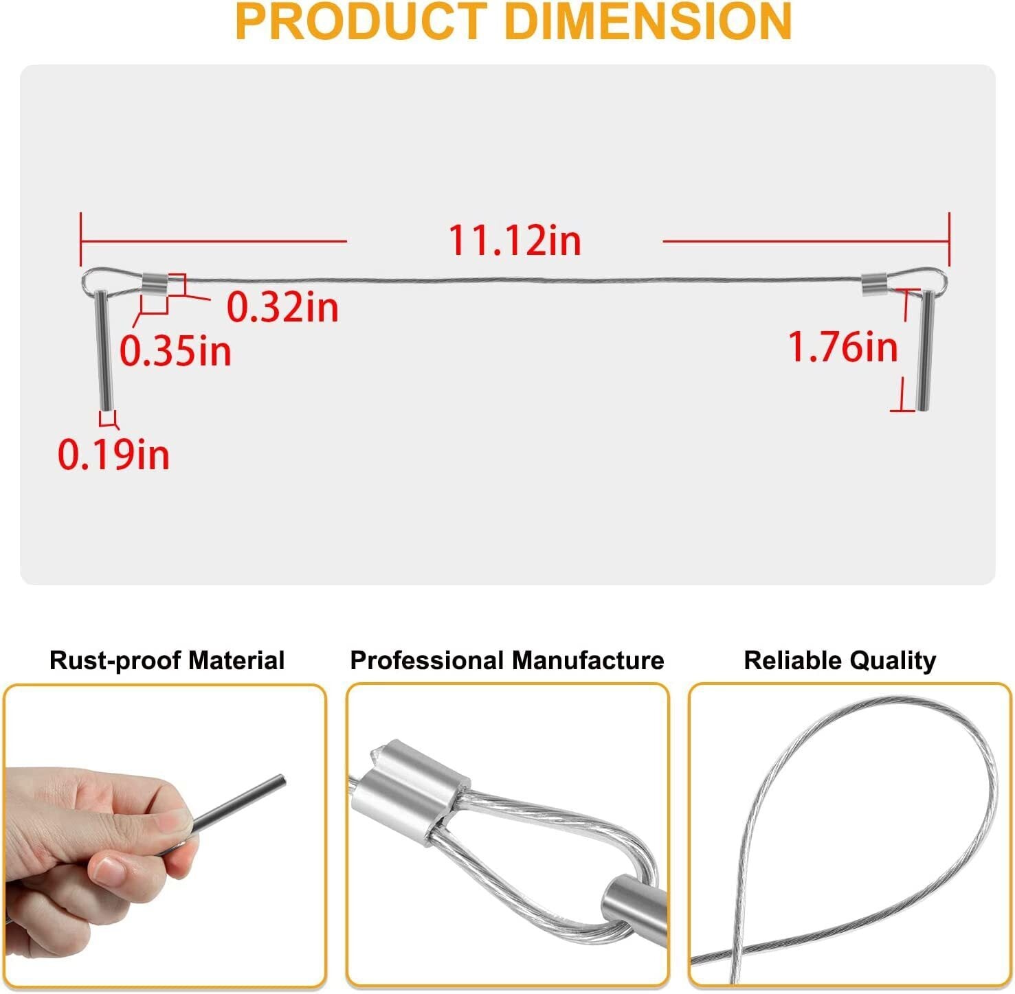 07AAB-RWCA120 Camshaft Alignment Tool Pin Tool for Honda K20A K20A2 K20Z1 K20Z3