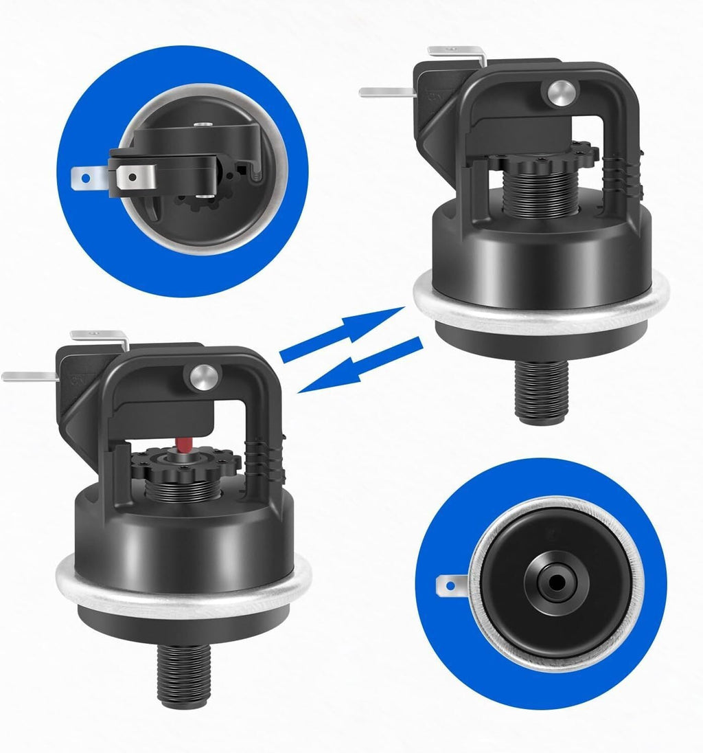 Water Pressure Switch for Hayward Universal H-Series Low Nox Pool Heater