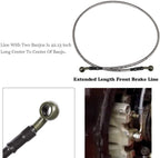1068 Extended Front/Rear Brake Lines for Polaris RZR 800/S 800/4 800/XP 900/570