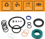 For Sears Craftsman 328.12160 Floor Jack 2 Ton Seal Replacement Repair Kit 21Pcs
