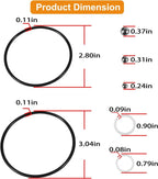 For Sears Craftsman 328.12160 Floor Jack 2 Ton Seal Replacement Repair Kit 21Pcs