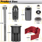 9U-6891 Injector Sleeve Tool+Injector Height Tool+Socket for CAT 3406E C-15 C-16