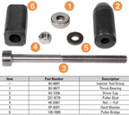 9U-6891 Injector Sleeve Tool+Injector Height Tool+Socket for CAT 3406E C-15 C-16