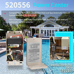 520556 IntelliChlor SCG Power Center For Pentair Salt Chlorine Generator System