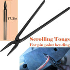 6Pcs Beginner Blacksmith Bladesmith Forge Tongs Tools Set Knife Making Tongs Set