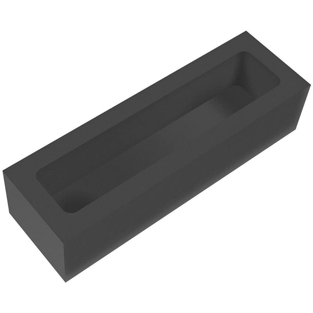 Graphite Ingot Mold For Melting Casting Gold Silver Aluminum Copper Brass (2KG)