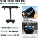 10108 Lock N’ Stow Transom Saver Fits Mercury 75-HP to 200-HP EFI EFI Engines