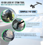 10108 Lock N’ Stow Transom Saver Fits Mercury 75-HP to 200-HP EFI EFI Engines