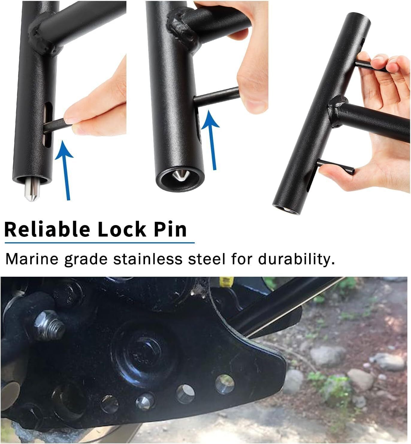 10108 Lock N’ Stow Transom Saver Fits Mercury 75-HP to 200-HP EFI EFI Engines