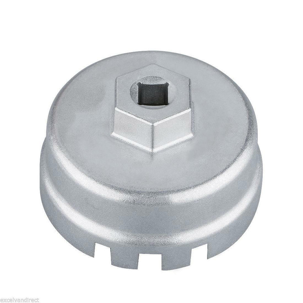 Oil Filter Cap Wrench Cup Socket Remover Tool For Toyota Lexus 64mm 14 Flutes