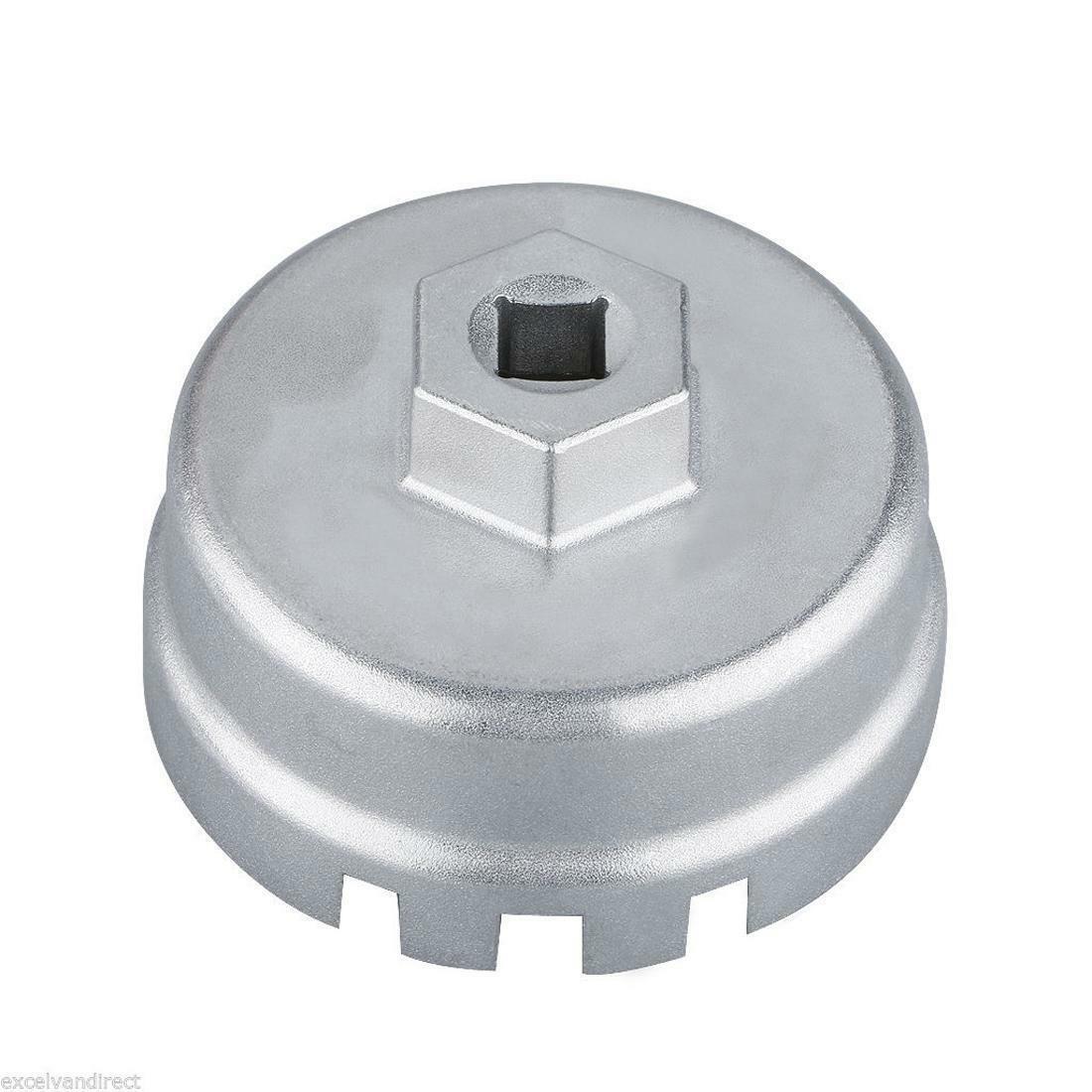 Oil Filter Cap Wrench Cup Socket Remover Tool For Toyota Lexus 64mm 14 Flutes