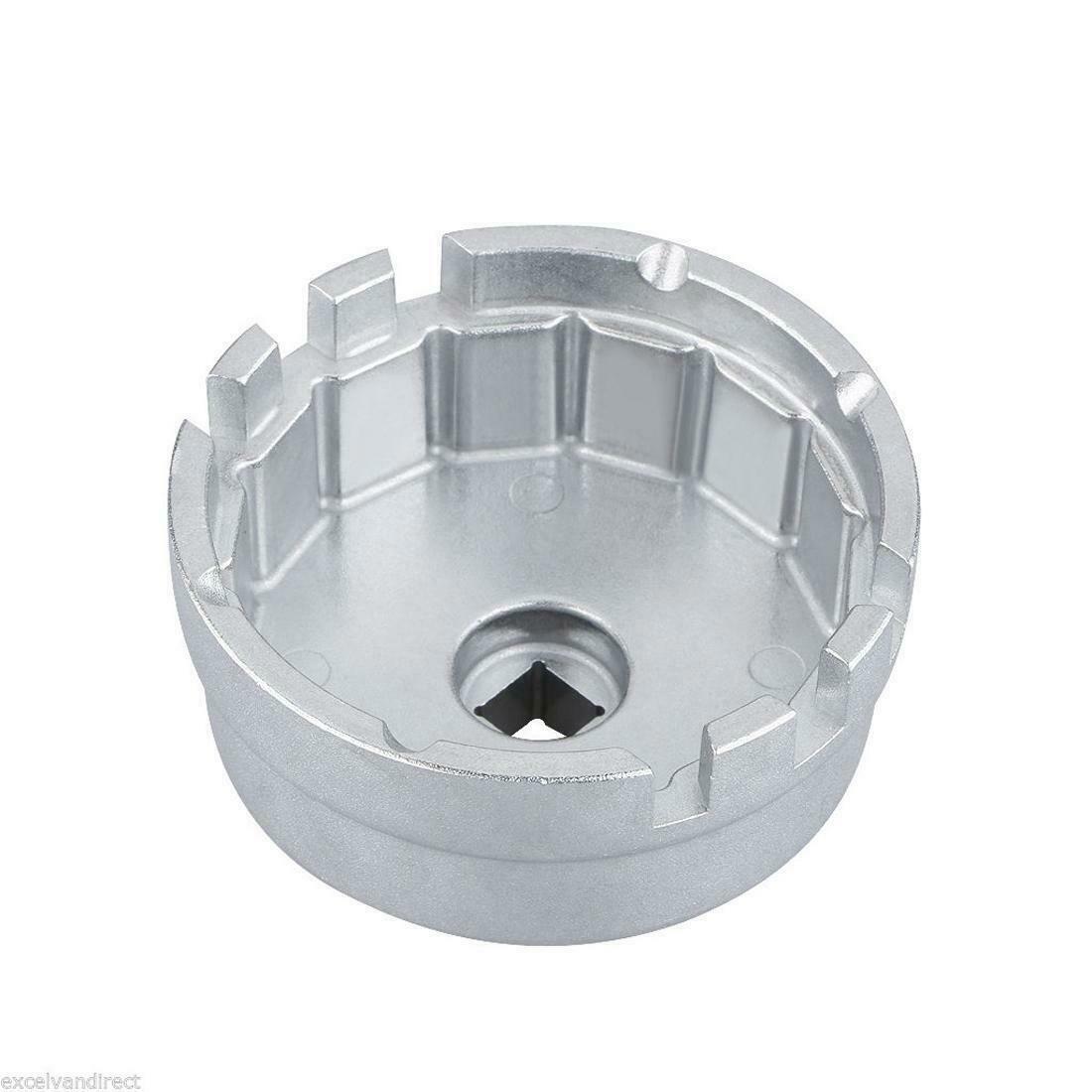 Oil Filter Cap Wrench Cup Socket Remover Tool For Toyota Lexus 64mm 14 Flutes