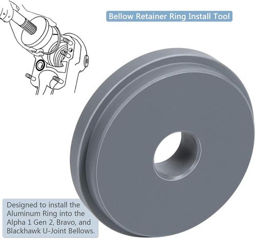 Exhaust Bellows Expander & Bellow Retainer Ring Install Tool For Alpha Gen 1 2
