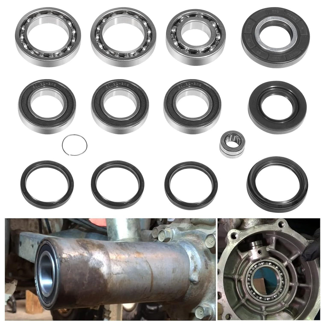 Rear Differential Axle Bearing Seal Kit for Honda TRX250 EX Recon Sportrax 97-17