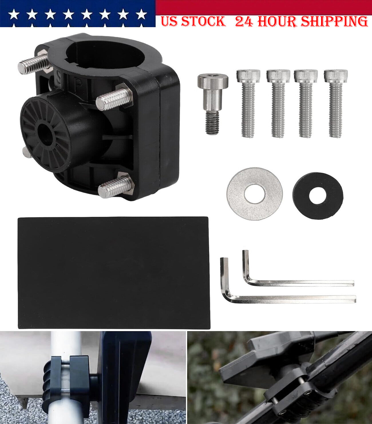 010-12676-15 0 Degree Livescope Pole Mount For Garmin Panoptix LVS32 Transducer