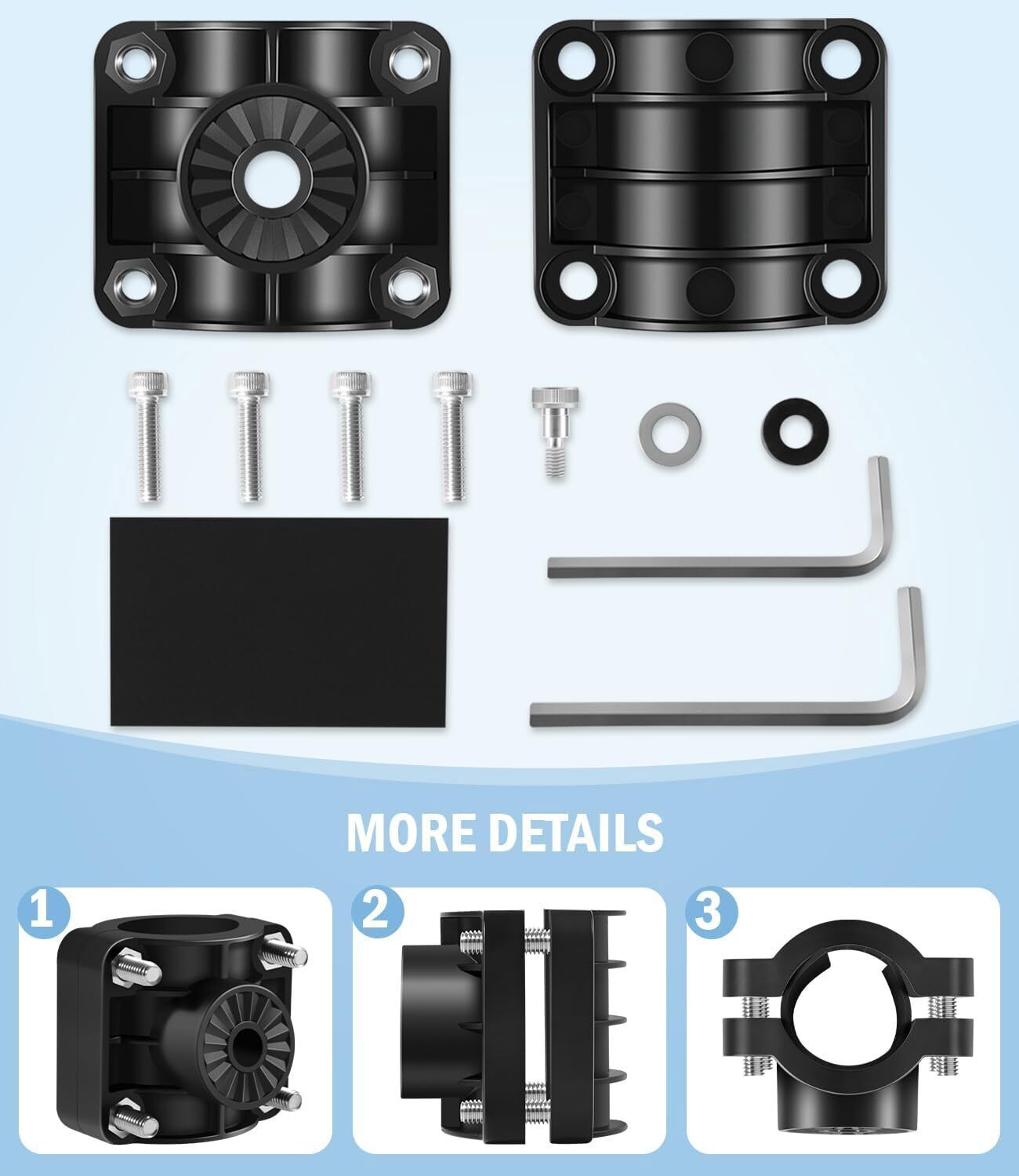 010-12676-15 0 Degree Livescope Pole Mount For Garmin Panoptix LVS32 Transducer