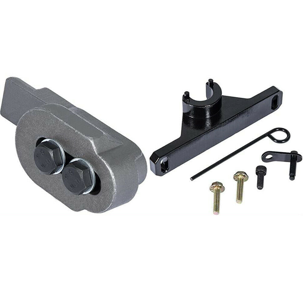 2801 Flywheel Holder Lock Tool & 7676 Oil Seal Repair Kit for BMW N20 N26 Engine