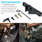 2801 Flywheel Holder Lock Tool & 7676 Oil Seal Repair Kit for BMW N20 N26 Engine