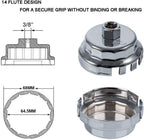 Steel Oil Filter Wrench Tool For Toyota Camry Land Cruiser Aurion & Lexus