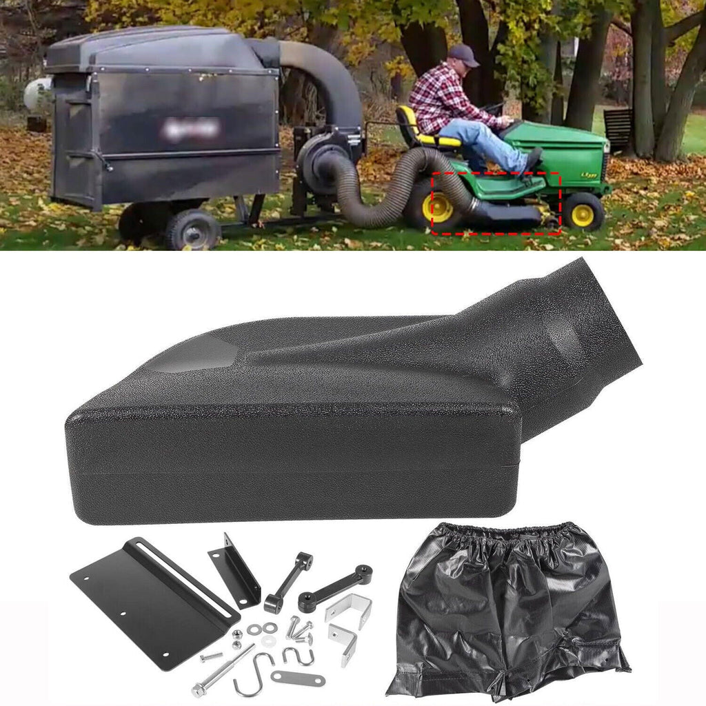 62468 Adapter Mow-N-Vac Kit Leaf Vacuum Bagger Universal Deck Boot Chute