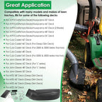 62468 Adapter Mow-N-Vac Kit Leaf Vacuum Bagger Universal Deck Boot Chute