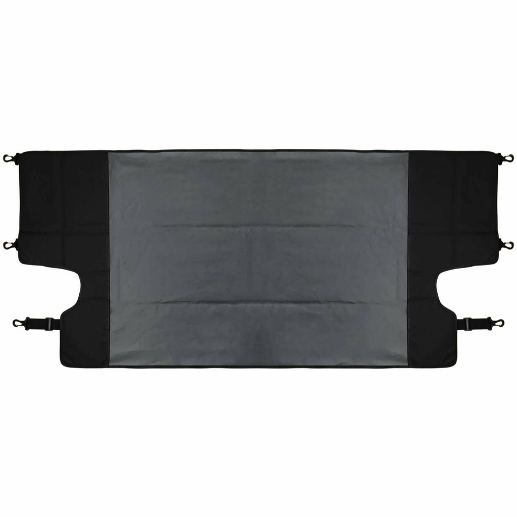 Rear Trunk Cargo Cover Luggage Shade w/ US Flag for Jeep Wrangler JK 2007-2018