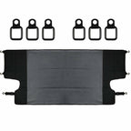 Rear Trunk Cargo Cover Luggage Shade w/ US Flag for Jeep Wrangler JK 2007-2018