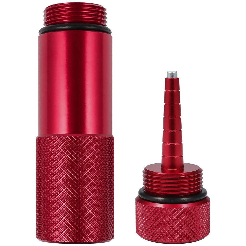 2Pcs Red Oil Change Funnel & Magnetic Oil Dipstick for Honda Generator EU2200i