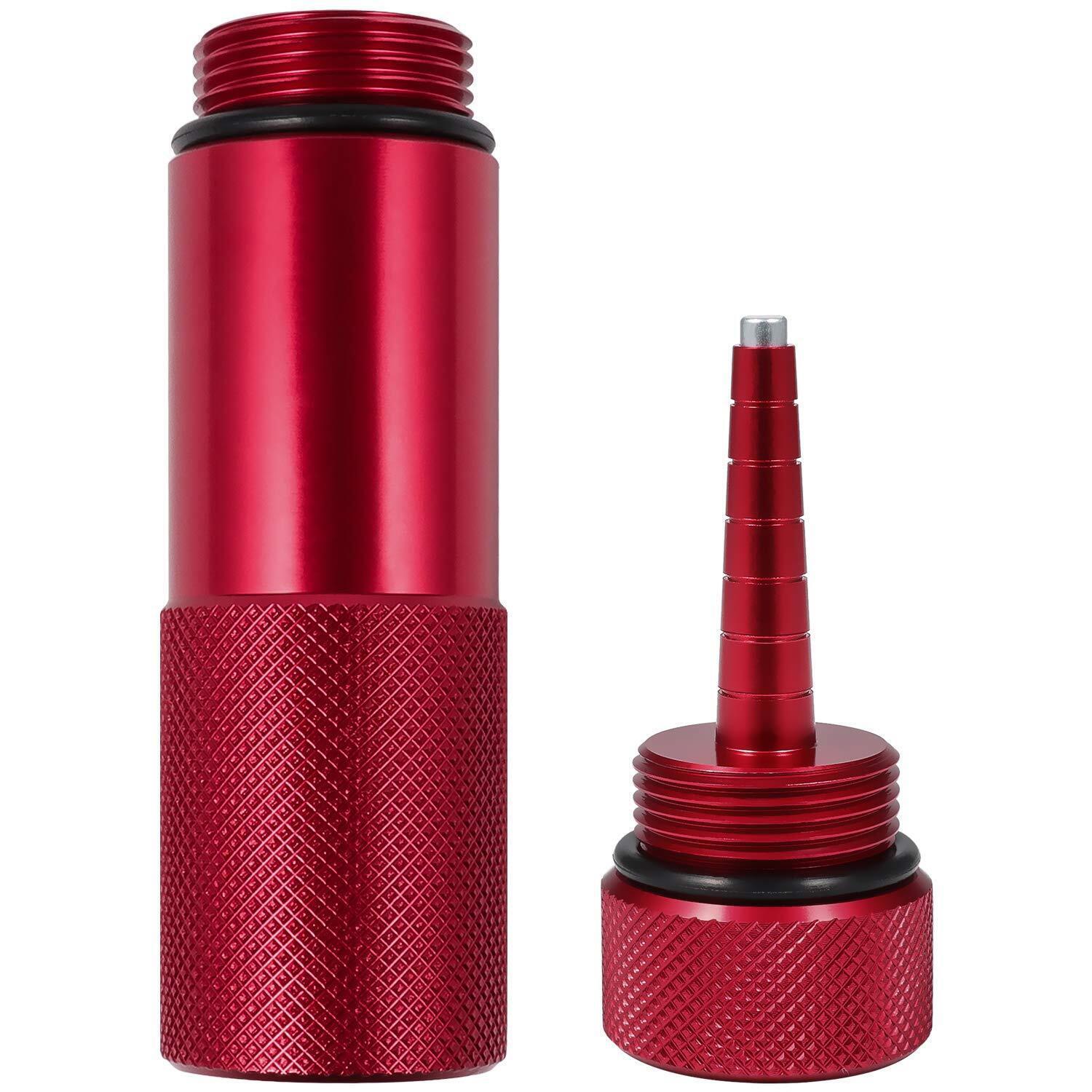 2Pcs Red Oil Change Funnel & Magnetic Oil Dipstick for Honda Generator EU2200i
